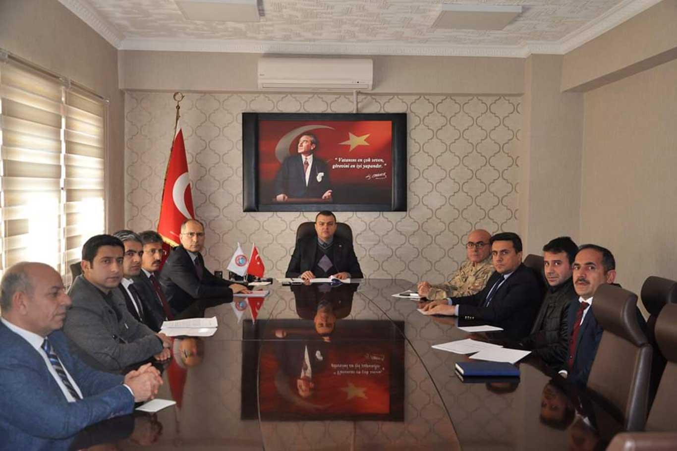 Silvan Kaymakamlığında uyuşturucu ile mücadele toplantısı yapıldı Silvan Kaymakamlığında uyuşturucu ile mücadele toplantısı yapıldı